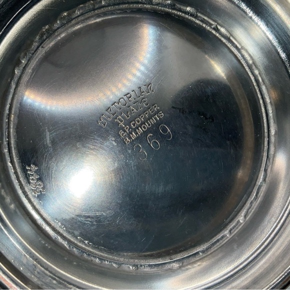 Vintage Mid Century Victoria Plate Silverplate Teapot - Picture 4 of 5